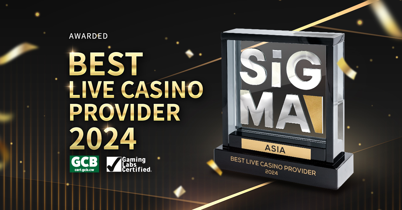 “Melhor provedor de cassino ao vivo” no SiGMA Asia Awards 2024